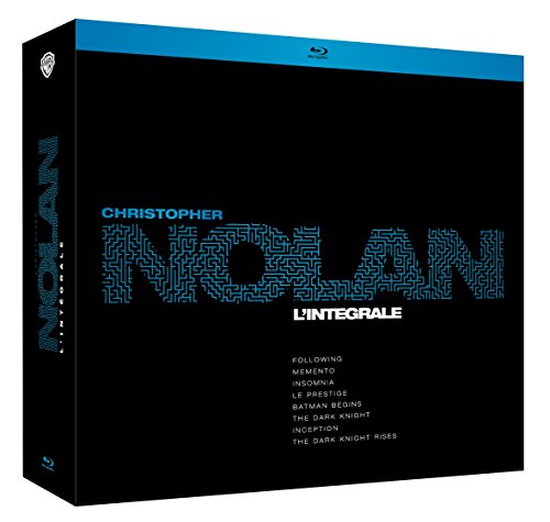 Christopher Nolan, l'intégrale : Following + Memento + Insomnia + Le prestige + Trilogie Batman + Inception - Édition Limitée - Blu-ray