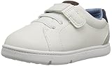 Carter's Every Step Baby Park Girl's and Boy's Casual Sneaker, White, 4 M US Toddler