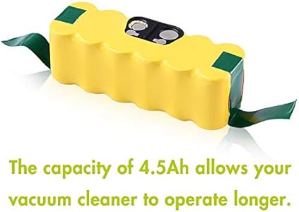 Dosctt Reemplazo para iRobot Roomba 4500mAh Batería de Repuesto 500