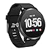 YoYoFit Smart Fitness Watch with Heart Rate Monitor, Waterproof Fitness Activity Tracker Step Counter with Music Player Control, Customized Face Look GPS Pedometer Watch for Women Men
