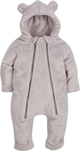 Hooded Baby Winter Bunting Pram (12-18 Month, Grey)