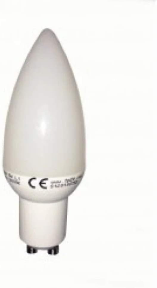tp24 4W Dimmable Frosted GU10 LED Candle Warm White (45W Equivalent)
