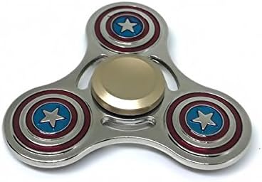 Urban Bazar Captain America Metal Spinner with Long Spin Bearing