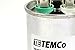 TEMCo 60+5 uf/MFD 370-440 VAC Volts Round Dual Run Capacitor 50/60 Hz AC Electric - Lot -1 (Optional uf/MFD, Voltage and Lot Quantities Available)