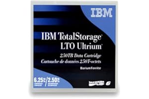 IBM LTO Ultrium 6 Data Cartridge - LTO-6 - 2.50 TB (Native) / 6.25 TB (Compressed) - 1 Pack