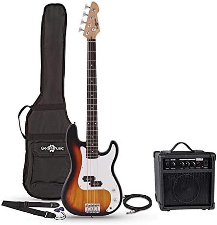 La Bass Guitar 10w Amp By Gear4music Sunburst Amazon De Musikinstrumente amazon de