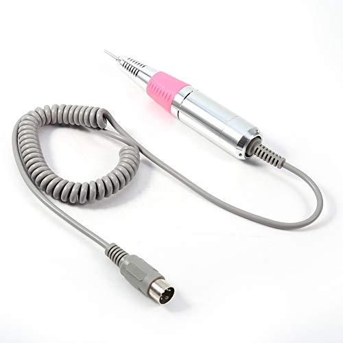 Nail Drill Handpiece,30000RPM 12V Electric Manicure & Pedicure Kit Electric Nail Drill Machine Handpiece Grinder