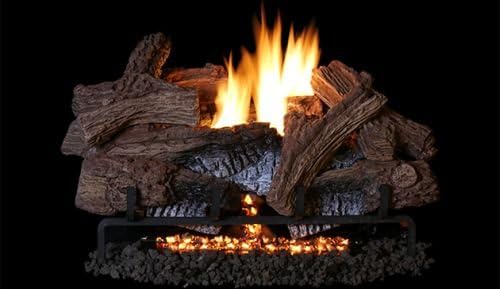 Superior 18" Wild Timber Concrete Vent Free Gas Log Set- LOGS ONLY
