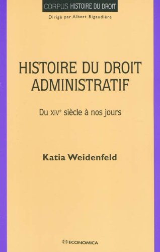 Histoire du droit administratif