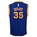 adidas Kevin Durant Golden State Warriors Blue Youth Replica Jersey