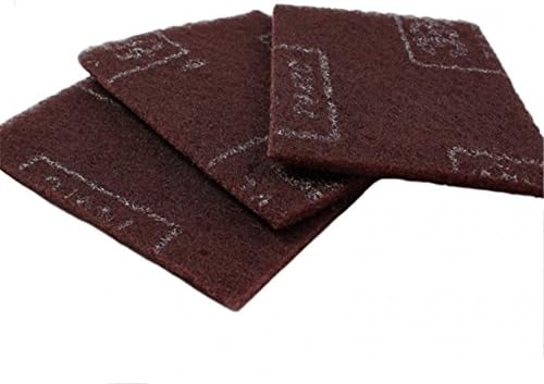 SkiMax Ski Snowboard Tuning Base Repair Care Buffing Fibertex Scotchbrite Polishing Pads (3-Piece)
