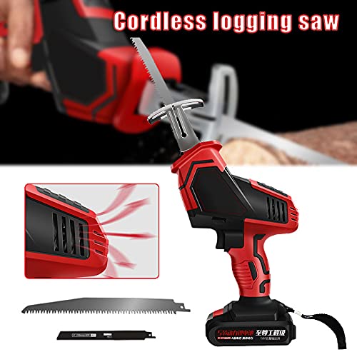 EliteMill Multifunktionale Säbelsäge, mit Klingen, 12 V, wiederaufladbar, für Holz- und Metallarbeiten. – Bild 7