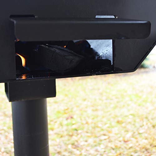 Ash & Ember ParkStyle Grill/Smoker, 390 Sq. In Charcoal Grill with