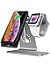 Bestand 2 in 1 Phone Wireless Charging Stand & Apple Watch Charging Stand Holder for Apple iWatch/iPhone X/ 8 Plus /8-Space Grey