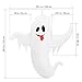 Halloween Decorations Outdoor, Super Large Halloween Ghost Decorations for Tree with Easy Hanging Lanyard - 59 inch