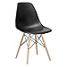 Poly and Bark Vortex Side Chair, Black