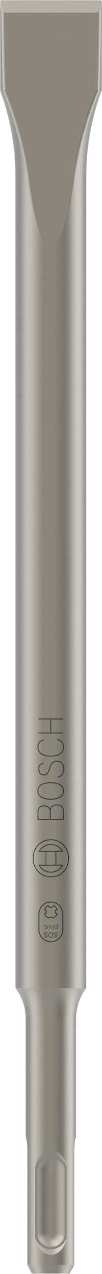 Bosch 1x PRO SDS plus-4C Flat Chisel (for Concrete, Brick, Ø mm, Professional Accessory Rotary Hammer Drill)
