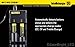 Nitecore Sysmax I2 Intellicharge universal battery charger, Two Olight 2600mAh Protected 18650 Rechargeable Li-ion Batteries with EdisonBright AA/AAA alkaline battery sampler pack
