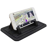 Cell Phone Holder for Car, Showvigor Silicone Car Phone Dashboard Car Pad Mat, Vehicle GPS Mount Universal Fit All Smartphones, Anti-Slip Desk Phone Holder Stand