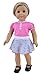 Ebuddy 3-sets Doll Clothes Party Dress Clothes For 18 inch American Girl Doll
