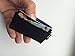 Jaime Wallet. Slim Minimalist Black Wallet. Cash and Credit Card Holder for Men Women.