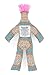 Dammit Doll - Classic Dammit Doll - Médaillon Lumineux - Multi Color Medallion, Hot Pink Hair - Stress Relief, Gag Gift