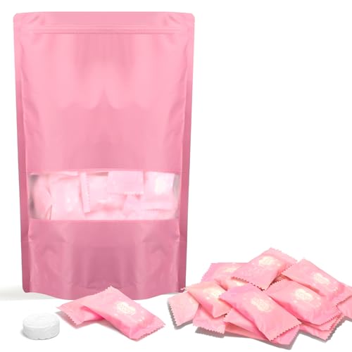 Classycoo Compressed Towel 100 PCS Tablets - Thick, Individual... 41q60nZXVyL