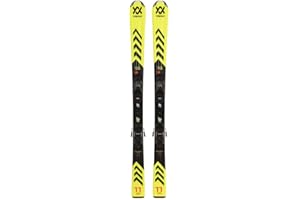 2024 Volkl Racetiger JR Yellow Skis w/ vMotion JR 4.5 GW Bindings