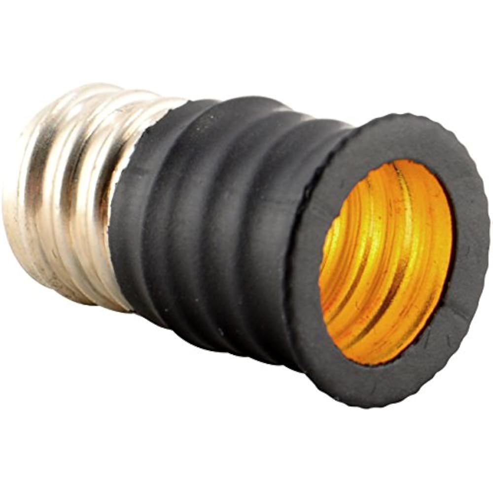 (5pack) Candelabra Light Bulb Base Extension E12 Socket Extender