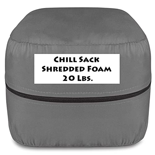 Chill Sack Shredded Memory Foam Refill Filling Foam Refill for Bean