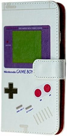 iPhone 6s Plus Wallet Case, CASEVEREST Premium Durable PU Leather Slim Book Wallet Case with Cash Card Slots Card Flip Cover &amp; Kickstand Folio Cover iPhone 6 Plus 6s Plus, Retro Nintendo Gameboy