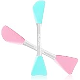 RamPula Silicone Face Mask Brush, Facial Mud Mask Applicator Brush Flexible for Applying Facial Mask,Sleeping Mask,Clay Mask,Body Lotion Mask Beauty Tools Makeup Brushes Applicator