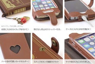 Amazon Co Jp Old Book Case ディズニー プリンセス Iphone5s Iphone5c Iphone5 専用 本革 手帳型 ケース カード入れ 付き ストラップホール付 横開き ダイアリー タイプ キャラクター レザー スマホ カバー リトル マーメイド 家電 カメラ