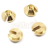 Yeah Racing Brass Spring Retainer 4pcs For Traxxas TRX-4 #TRX4-016