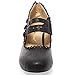 Womens Closed Toe Mary Jane High Heel Shoes