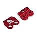 JFG RACING Red CNC Billet Aluminum Brake Line Hose Clamp Holder For For CR125 CR250R CRF250R CRF250X CRF450R CRF450X CRF250L