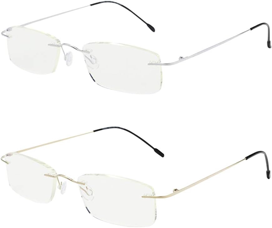 Ansemen Fashion Blue Light Blocking Computer Glasses Ultra-thin Square Eye Protect Video Anti Glare Men Eyeglasses Twistable Glasses for Women