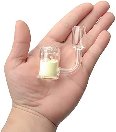 Discoloration Luminous Quartz Accessory Glow in The Dark (Male,14mm)