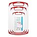 Cutting Boards for Kitchen, Plastic Chopping Board Set of 3 with Non-Slip Feet and Deep Drip Juice Groove, Easy Grip Handle, BPA Free, Non-porous, Dishwasher Safe