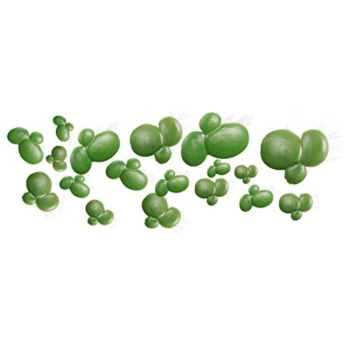 Jardin Plastic Aquarium Artificial Duckweed Floating Plant, Green White