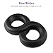 Utimi Stretchy Cock Ring Silicone Love Rings Basic Penis Rings, Black