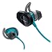 Bose SoundSport Wireless Headphones - Aqua & Car Charger - Bundle