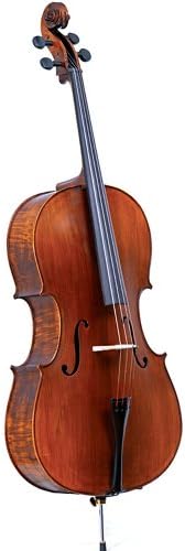 Knilling School Model Cello Outfit, 4/4 Size (Perfection Pegs, Padded Cover, Wood Bow)