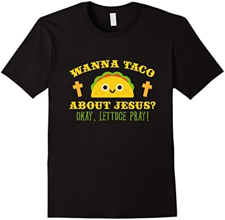 Men's Wanna Talk about Jesus Funny Catholic Christian Shirt Medium Black
