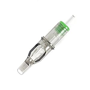 EZTAT2 New Revolution Tattoo Needle Cartridges 12 Regular 15 Magnum Long Taper 20Pcs(NEW-C1215M1-1)