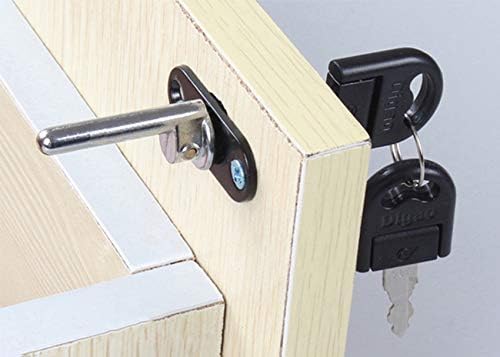 HOWDIA 2 Pcs Drawer Lock Cabinet Locks with Keys - Image 5