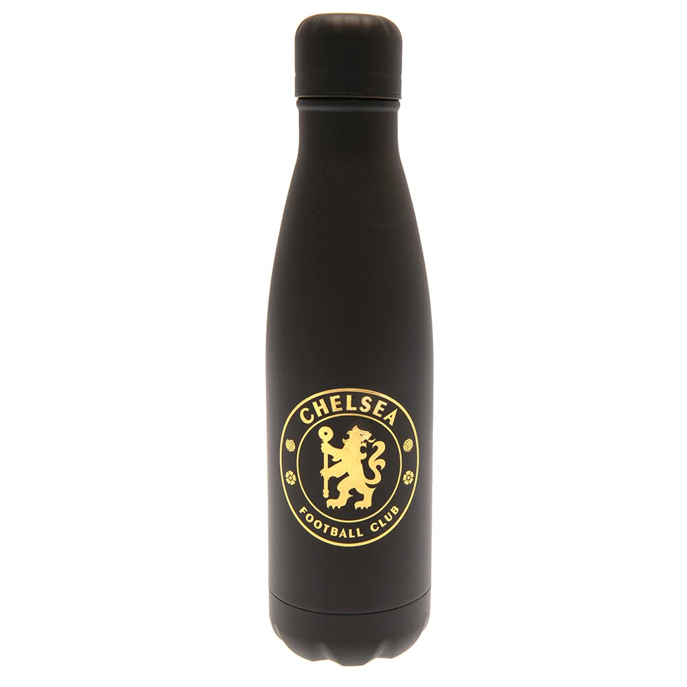 Chelsea 500ml Stainless Steel Vaccum Flask Thermal Bottle - Black