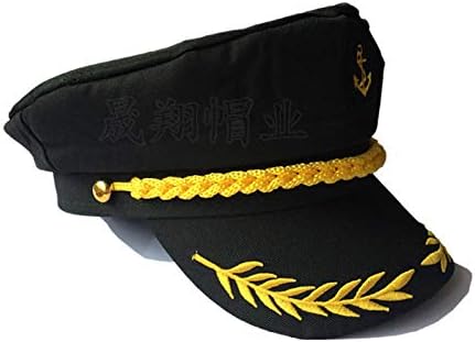 female navy hat