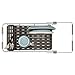 mDesign Modern Expandable Adjustable Over-Sink Dish Drainer - Kitchen Organizing Center - Drain and Dry Wine Glasses, Silverware, Bowls and Dishes - Aluminum - Silver/Smoke Gray