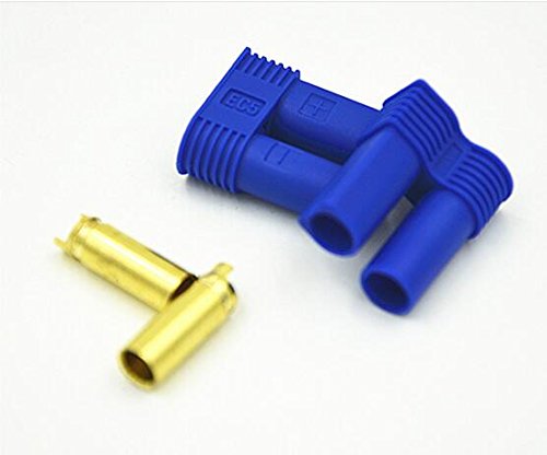 MARKETTY Male/female Ec5 Style Connector w/ 5mm Gold Bullet Plug(pack of 5 Pairs) - Thumbnail 3